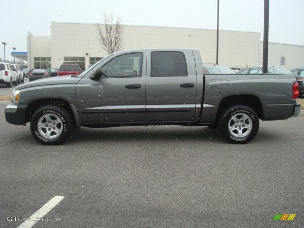 Mineral Gray Metallic 2005 Dodge Dakota SLT Quad Cab Exterior Photo #41720010