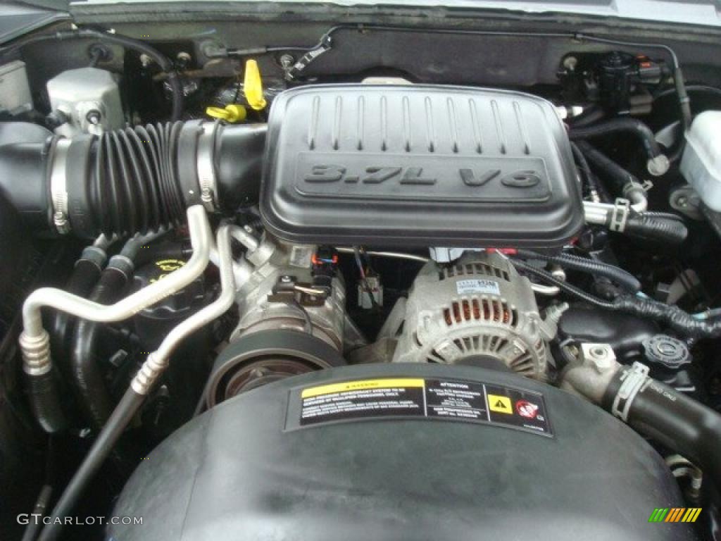 2005 Dodge Dakota SLT Quad Cab 3.7 Liter SOHC 12-Valve PowerTech V6 Engine Photo #41720206