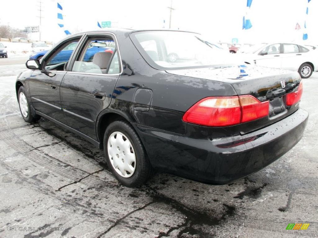 1998 Accord LX Sedan - Flamenco Black Pearl / Quartz photo #2