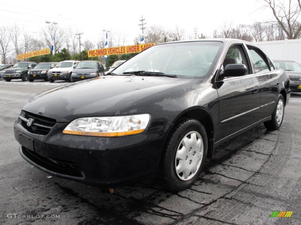 1998 Accord LX Sedan - Flamenco Black Pearl / Quartz photo #3