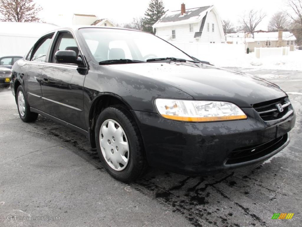 1998 Accord LX Sedan - Flamenco Black Pearl / Quartz photo #5