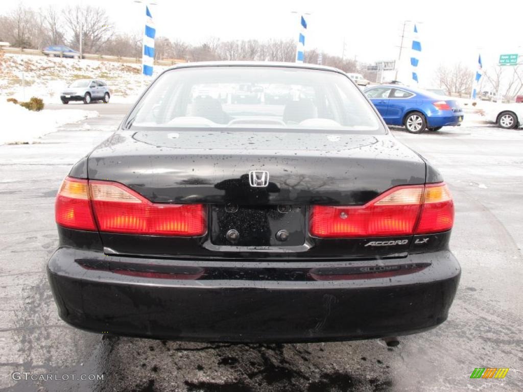 1998 Accord LX Sedan - Flamenco Black Pearl / Quartz photo #8