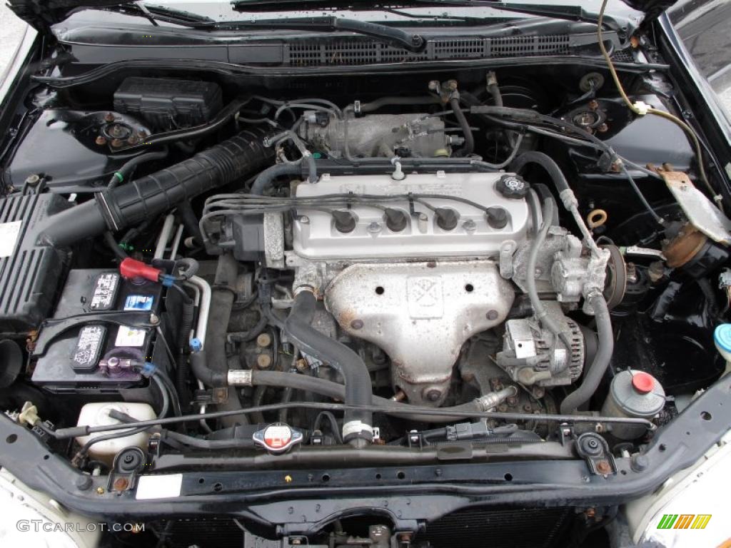 1998 Accord LX Sedan - Flamenco Black Pearl / Quartz photo #21