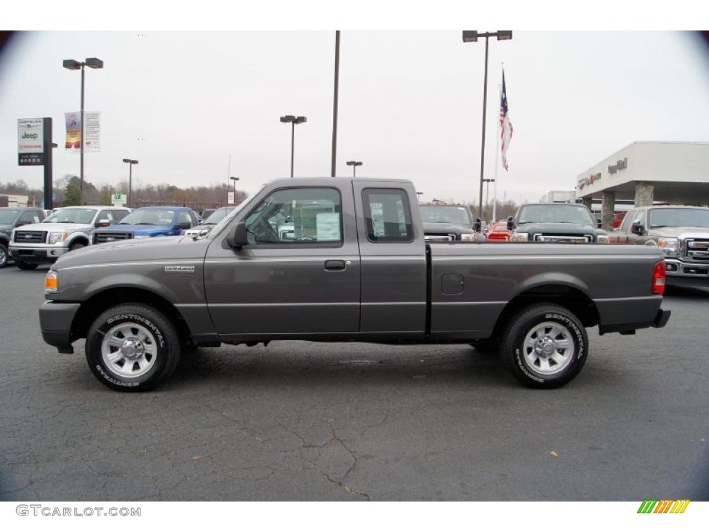 Dark Shadow Grey Metallic 2011 Ford Ranger XLT SuperCab Exterior Photo #41720790