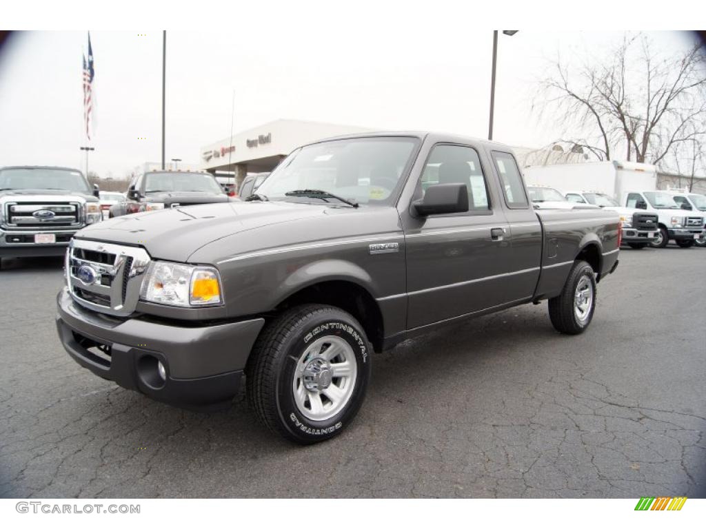 Dark Shadow Grey Metallic 2011 Ford Ranger XLT SuperCab Exterior Photo #41720806