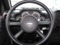 Dark Slate Gray/Medium Slate Gray 2007 Jeep Wrangler Rubicon 4x4 Steering Wheel