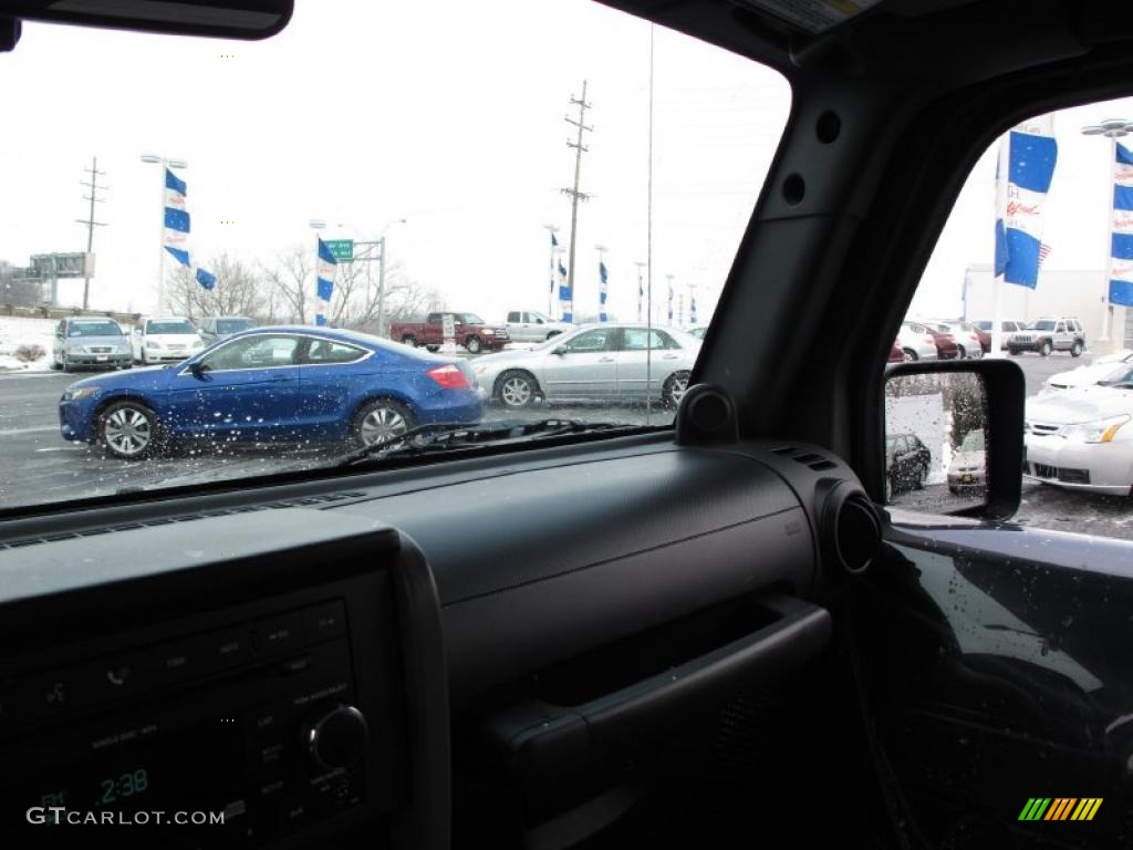 2007 Wrangler Rubicon 4x4 - Steel Blue Metallic / Dark Slate Gray/Medium Slate Gray photo #18