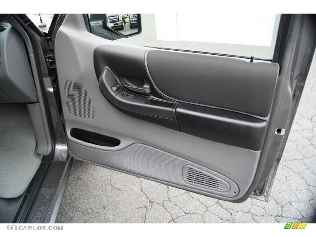 2011 Ford Ranger XLT SuperCab Medium Dark Flint Door Panel Photo #41720914