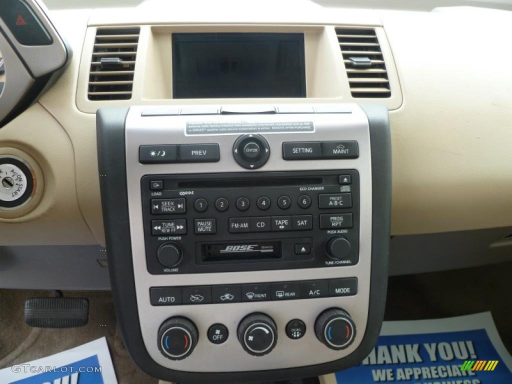 2003 Nissan Murano SL Controls Photo #41721006