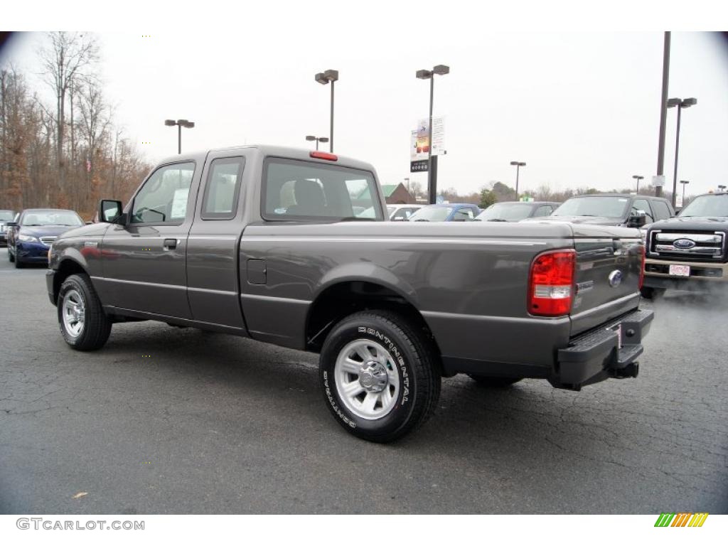 Dark Shadow Grey Metallic 2011 Ford Ranger XLT SuperCab Exterior Photo #41721202