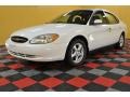 2002 Vibrant White Ford Taurus SES  photo #2