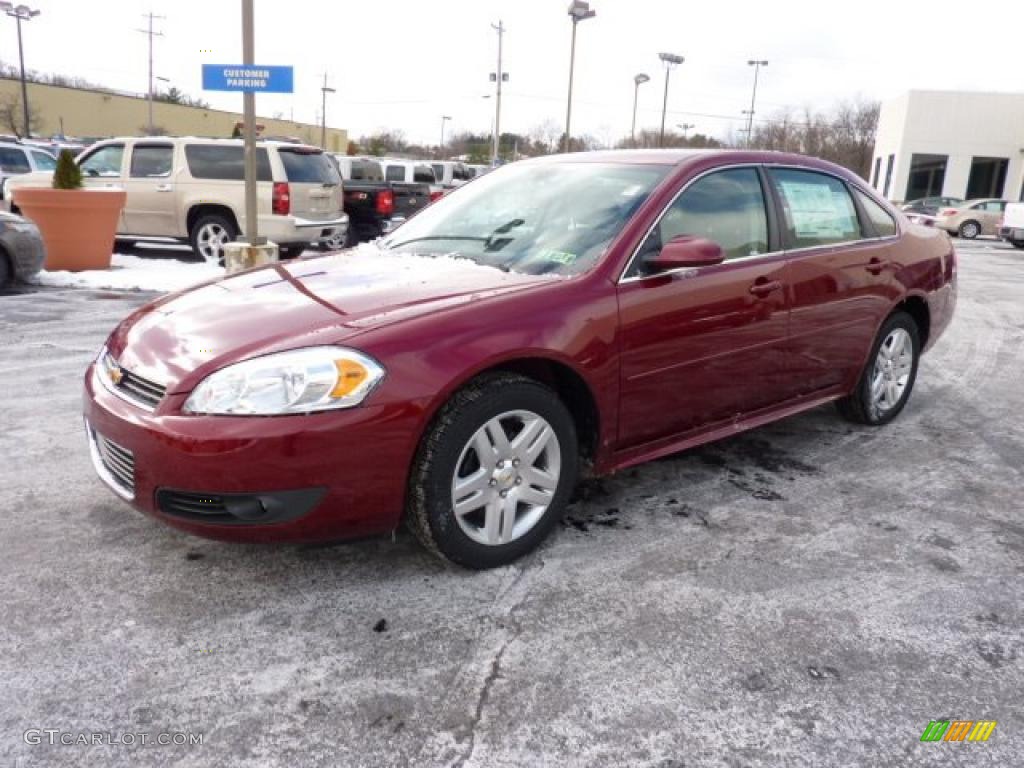 2011 Impala LT - Red Jewel Tintcoat / Ebony photo #3