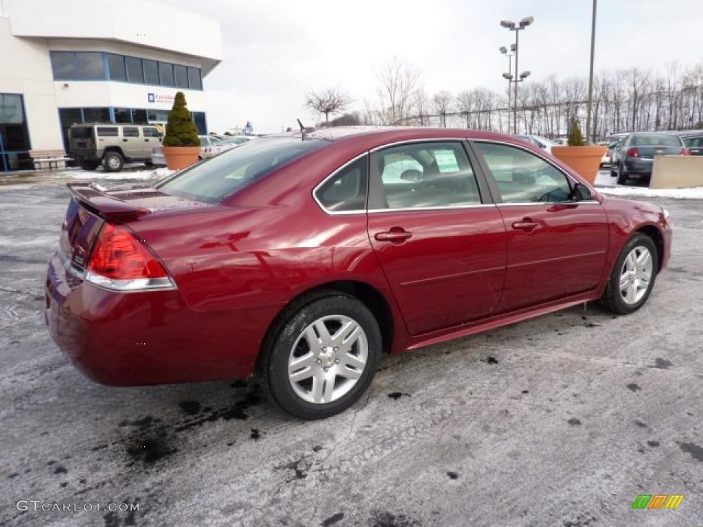 2011 Impala LT - Red Jewel Tintcoat / Ebony photo #10