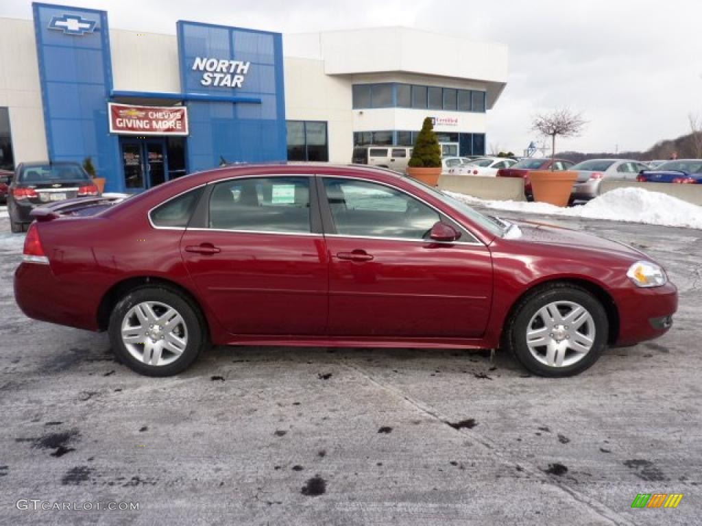 2011 Impala LT - Red Jewel Tintcoat / Ebony photo #11