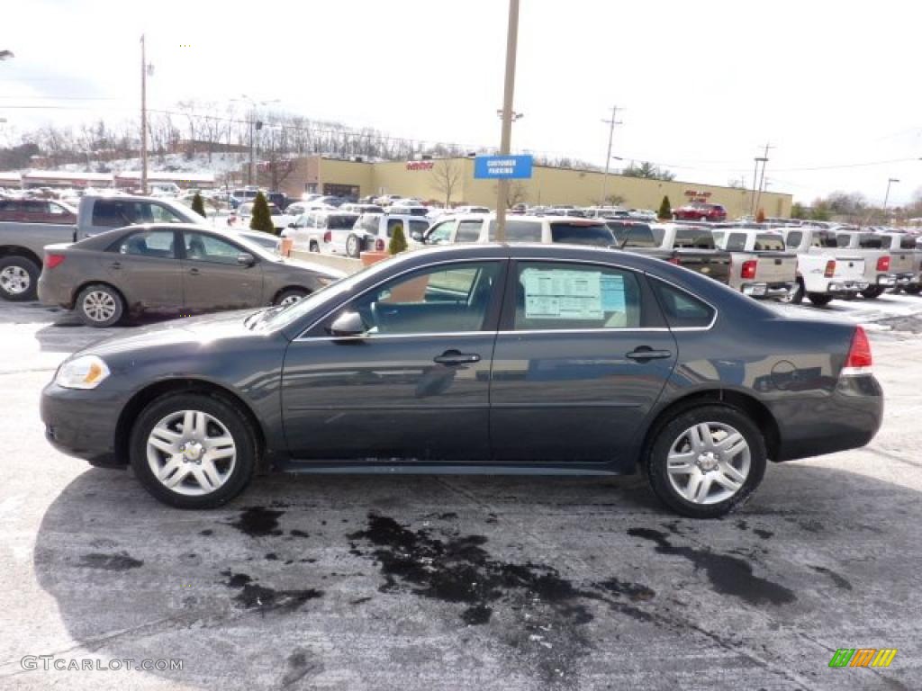2011 Impala LT - Cyber Gray Metallic / Ebony photo #4