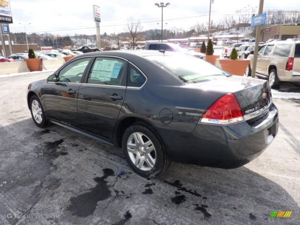 2011 Impala LT - Cyber Gray Metallic / Ebony photo #5