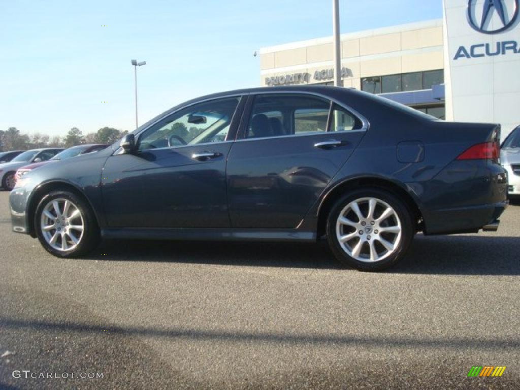 2008 TSX Sedan - Carbon Gray Pearl / Ebony photo #3