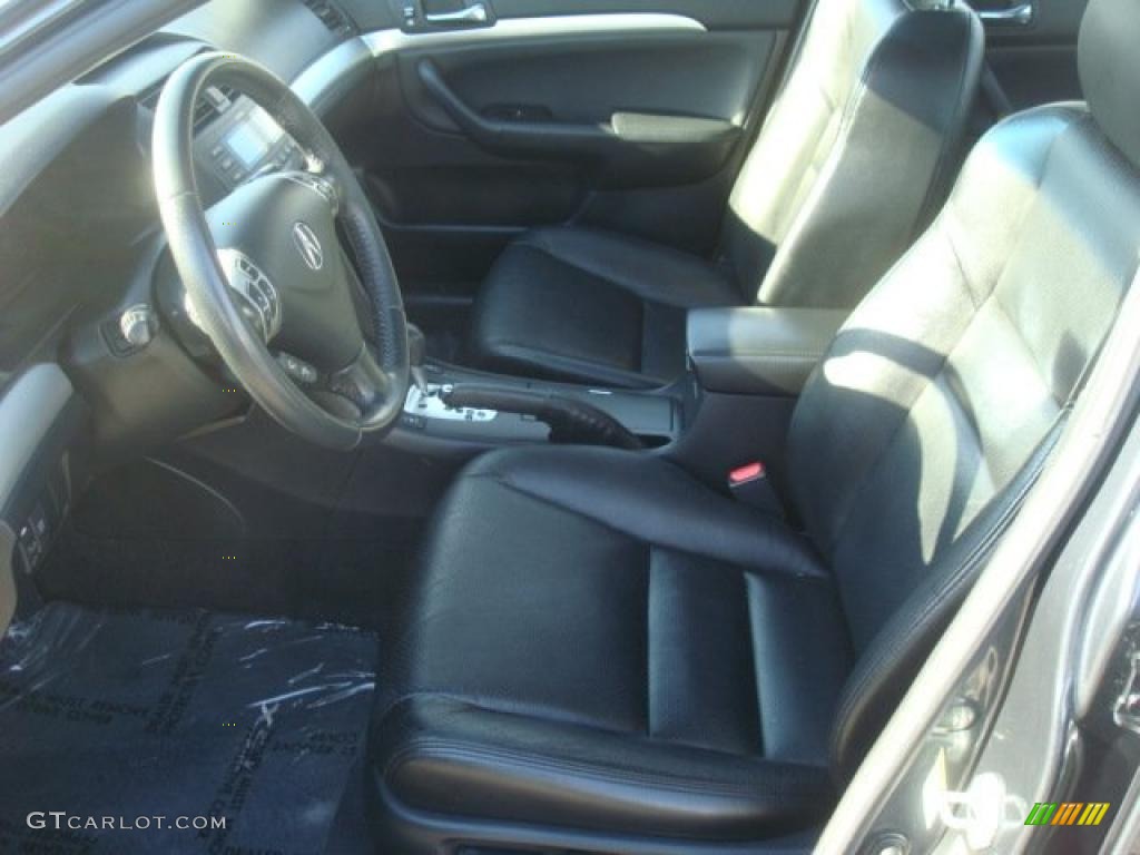 2008 TSX Sedan - Carbon Gray Pearl / Ebony photo #8