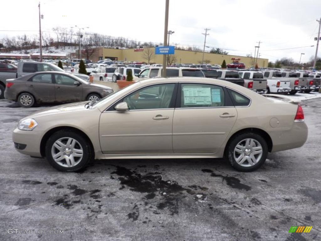 2011 Impala LT - Gold Mist Metallic / Neutral photo #4
