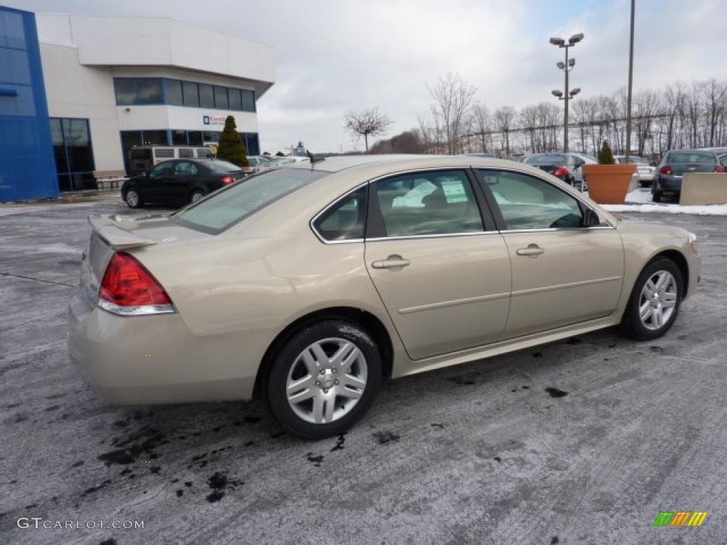 2011 Impala LT - Gold Mist Metallic / Neutral photo #10