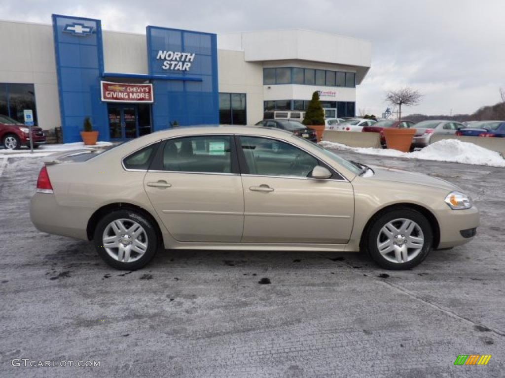 2011 Impala LT - Gold Mist Metallic / Neutral photo #11