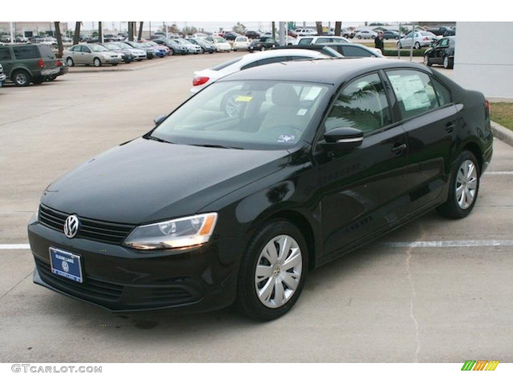 Black 2011 Volkswagen Jetta SE Sedan Exterior Photo #41726741