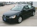 Black 2011 Volkswagen Jetta SE Sedan Exterior