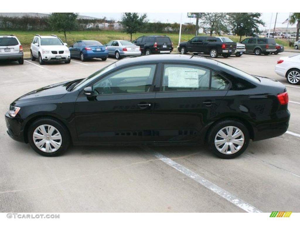 Black 2011 Volkswagen Jetta SE Sedan Exterior Photo #41726761