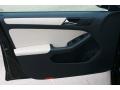 Cornsilk Beige 2011 Volkswagen Jetta SE Sedan Door Panel