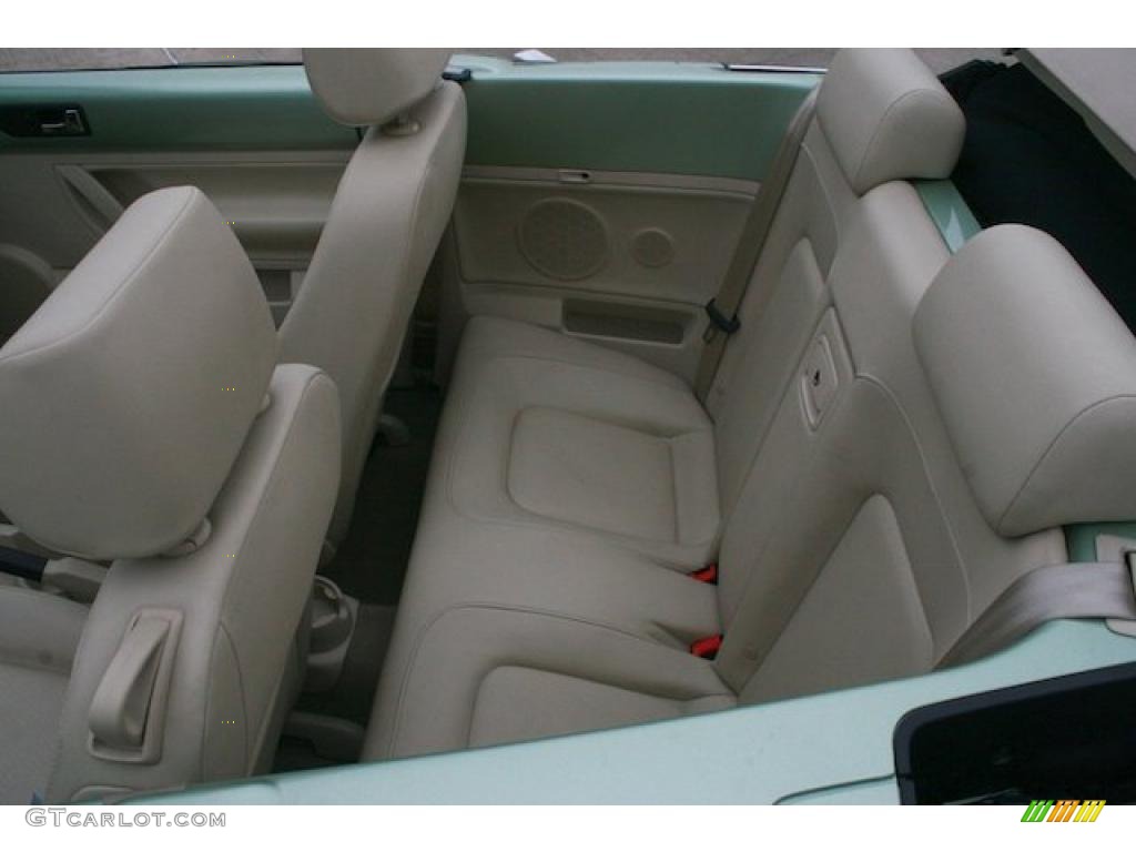 Cream Beige Interior 2008 Volkswagen New Beetle SE Convertible Photo #41727709