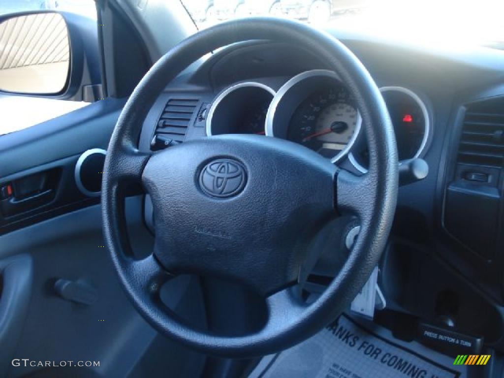 2009 Toyota Tacoma Regular Cab Graphite Gray Steering Wheel Photo #41728532