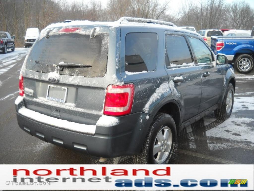 2010 Escape XLT 4WD - Steel Blue Metallic / Stone photo #6