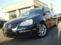 2006 Blue Graphite Metallic Volkswagen Jetta Value Edition Sedan  photo #1