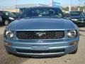 2006 Windveil Blue Metallic Ford Mustang V6 Deluxe Coupe  photo #8