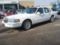 1997 Performance White Lincoln Town Car Signature  photo #2