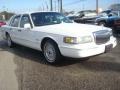 1997 Performance White Lincoln Town Car Signature  photo #7