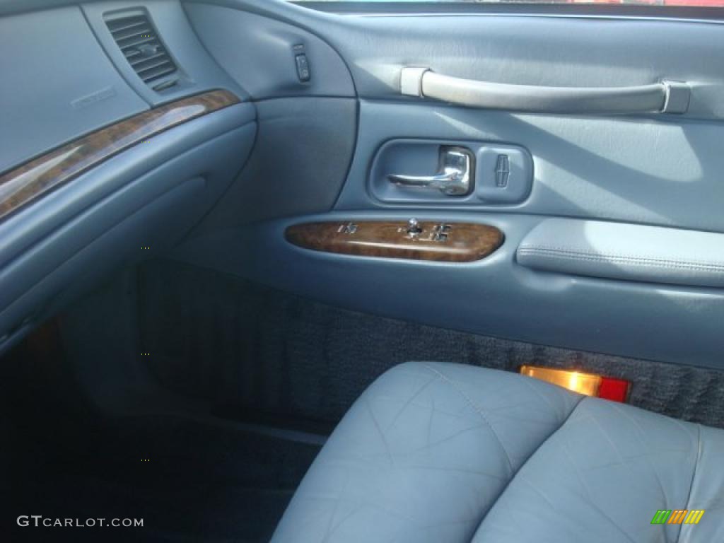 Slate Blue Interior 1997 Lincoln Town Car Signature Photo #41733378