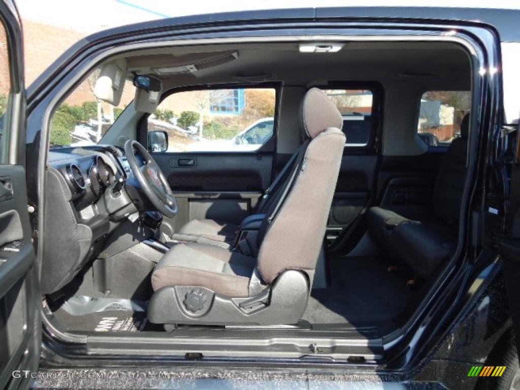 Black/Copper Interior 2008 Honda Element SC Photo #41734774