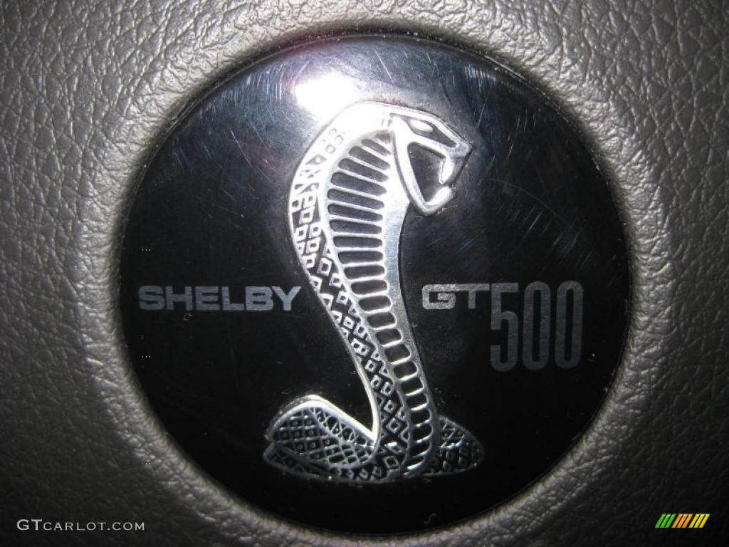 2007 Mustang Shelby GT500 Coupe - Black / Black/Red photo #26