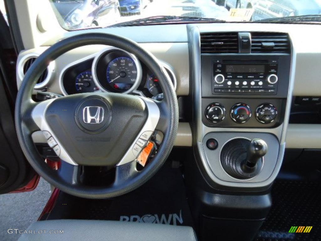 2008 Honda Element EX AWD Titanium/Black Dashboard Photo #41735142