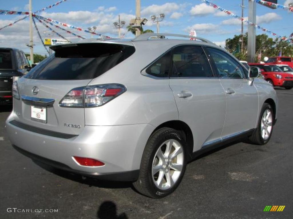 Tungsten Silver Pearl 2010 Lexus RX 350 Exterior Photo #41739234