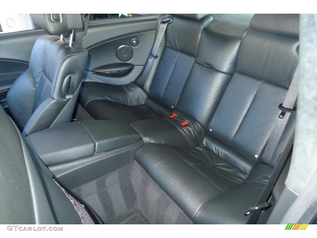 Black Interior 2010 BMW 6 Series 650i Coupe Photo #41739538
