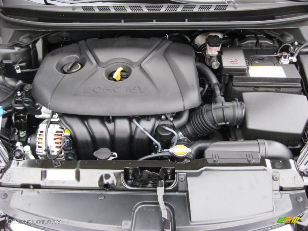2011 Hyundai Elantra GLS 1.8 Liter DOHC 16-Valve D-CVVT 4 Cylinder Engine Photo #41740486