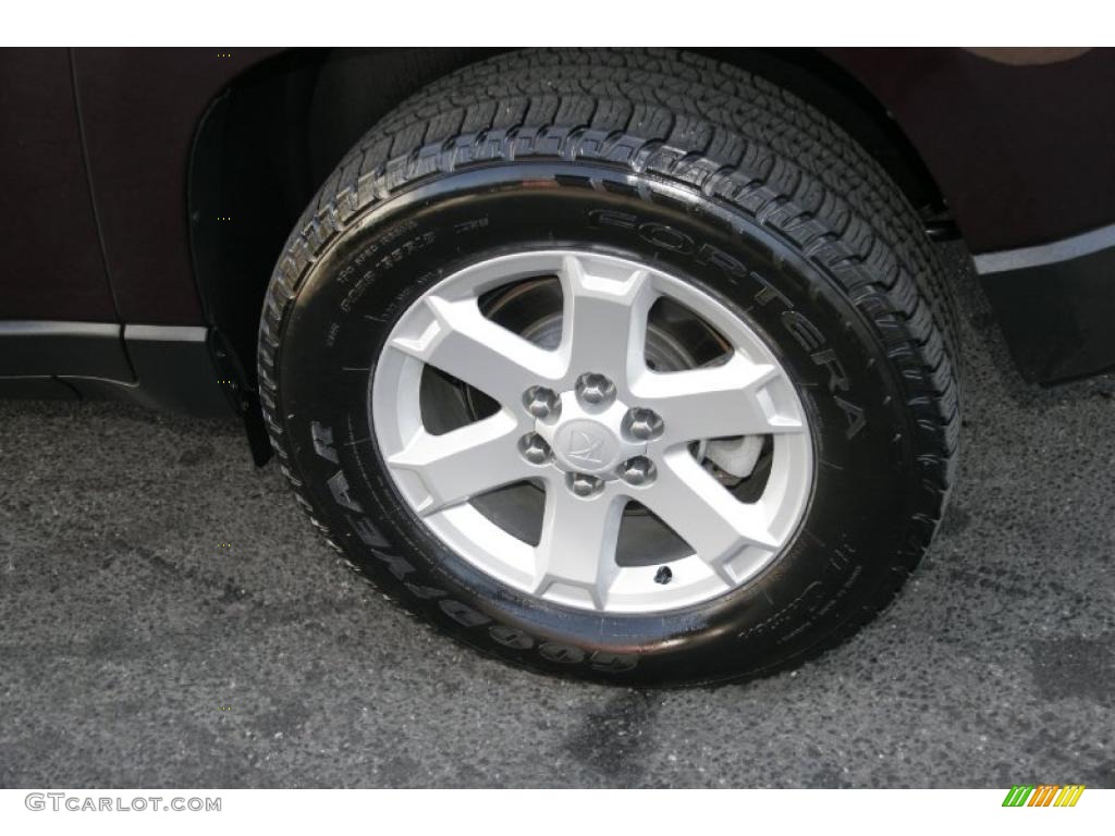 2009 Outlook XE AWD - Garnet Red / Black photo #20