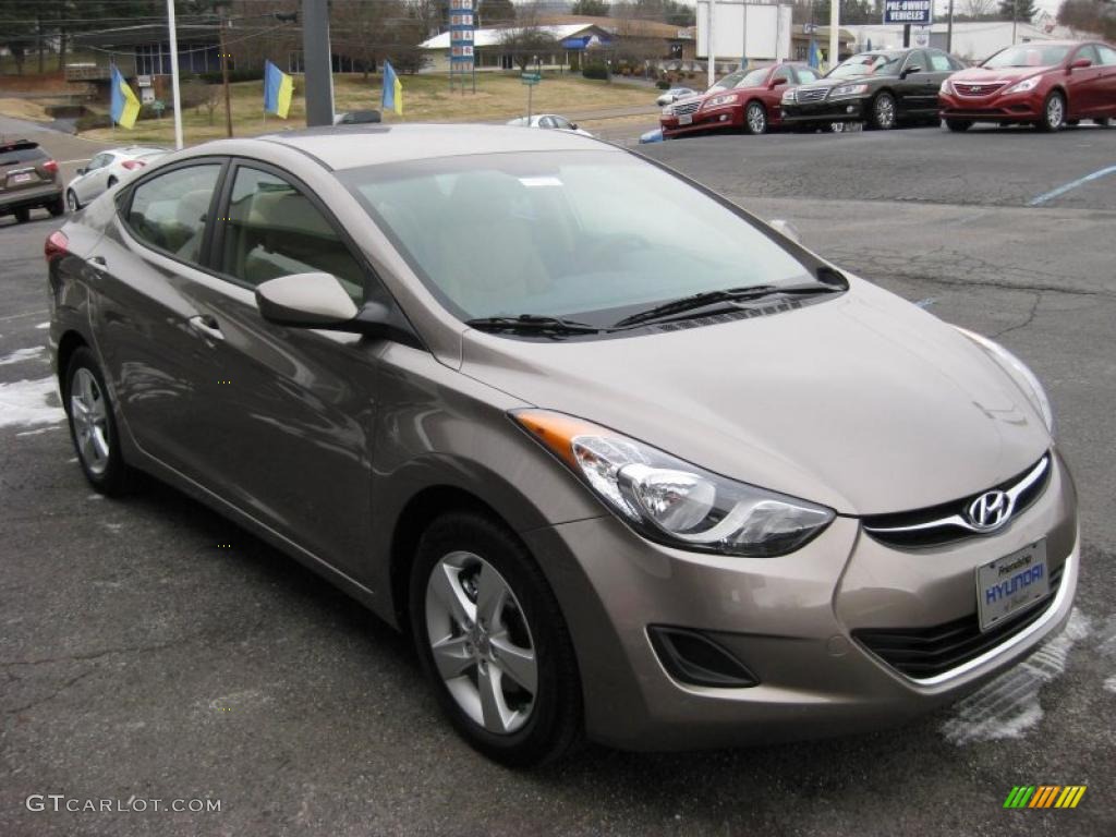 Desert Bronze 2011 Hyundai Elantra GLS Exterior Photo #41740810