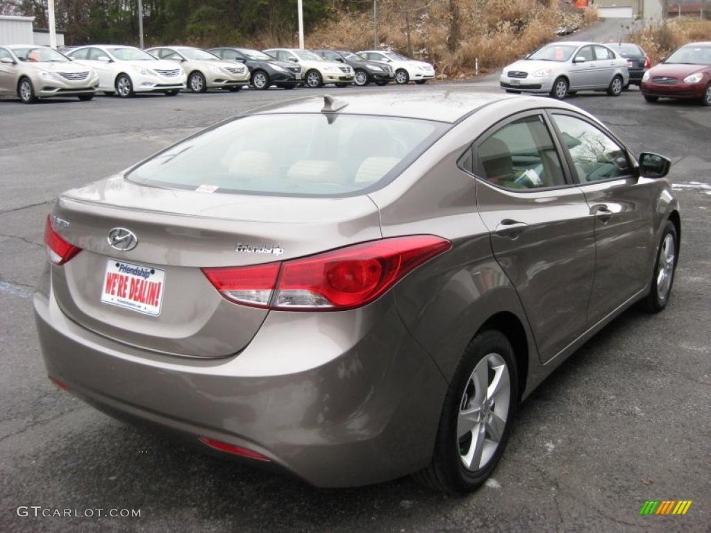 Desert Bronze 2011 Hyundai Elantra GLS Exterior Photo #41740834