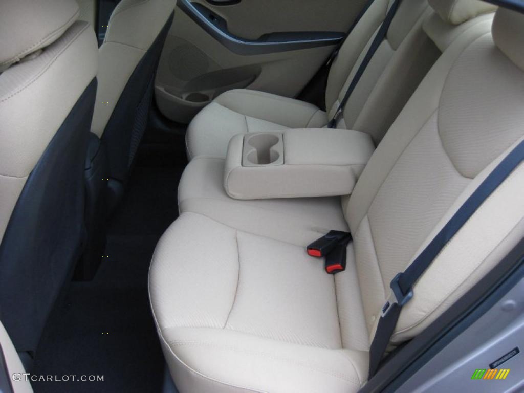 Beige Interior 2011 Hyundai Elantra GLS Photo #41740958