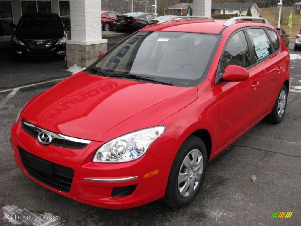 Chilipepper Red 2011 Hyundai Elantra Touring GLS Exterior Photo #41741162