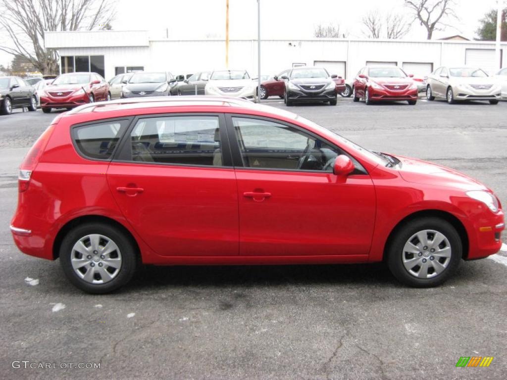 Chilipepper Red 2011 Hyundai Elantra Touring GLS Exterior Photo #41741202