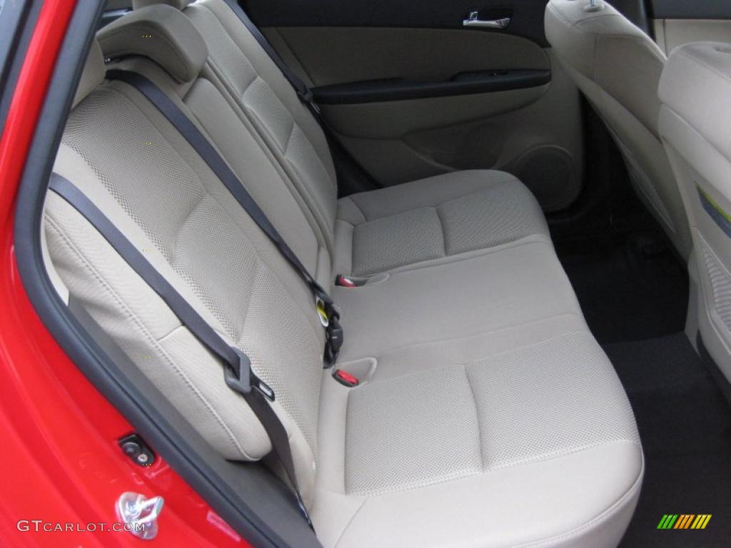 Beige Interior 2011 Hyundai Elantra Touring GLS Photo #41741442